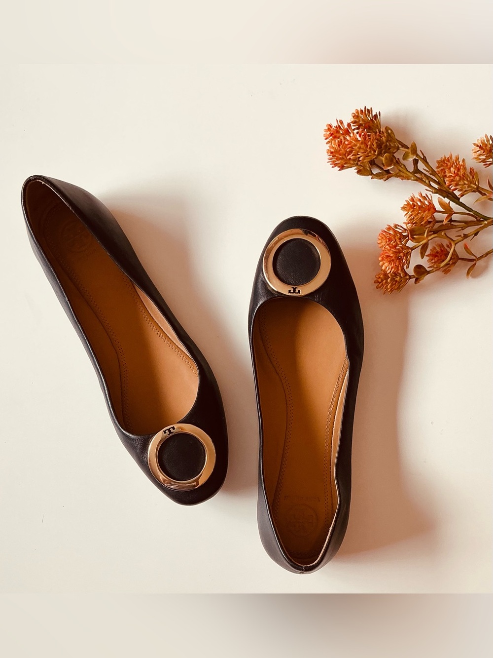 Tory Burch Caterina Ballet Flats Sz 9